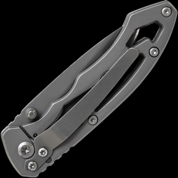 Smith & Wesson Frame Lock Drop Point Folding Knife - Image 2
