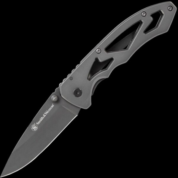 Smith & Wesson Frame Lock Drop Point Folding Knife