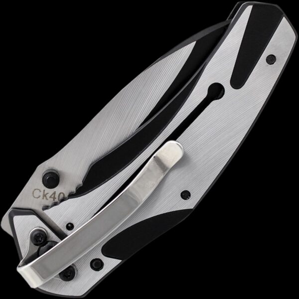 Smith & Wesson Frame Lock Drop Point Folding Knife - Image 2
