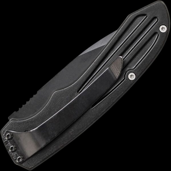Smith & Wesson Extreme Ops Push Button Lock Black 40% Serrated Blade - Image 2