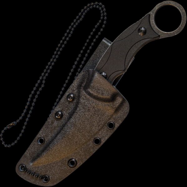 Smith & Wesson S&W Fixed Blade Karambit, Stone Washed 8Cr13MoV Steel, Nylon Fiber Handle Scales, Thermoplastic Sheath - Image 2