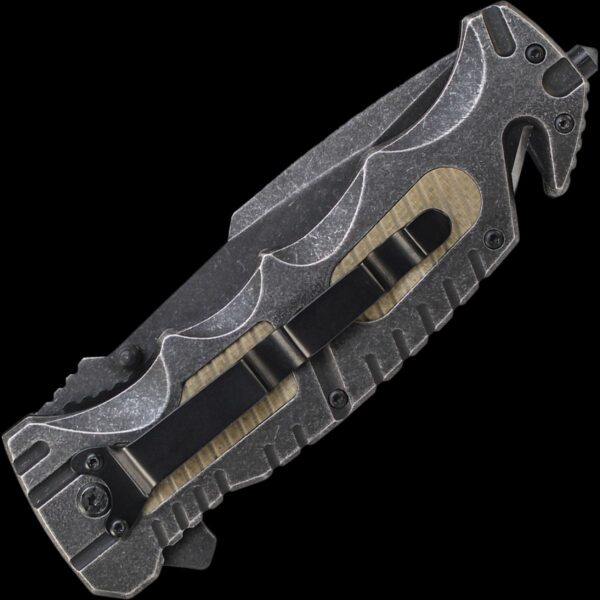Smith & Wesson Border Guard, Drop Point, Liner Lock, Thumb Studs, Strap Cutter, Glass Breaker - Image 2
