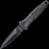 Smith & Wesson Black Boot Knife w/False Edge