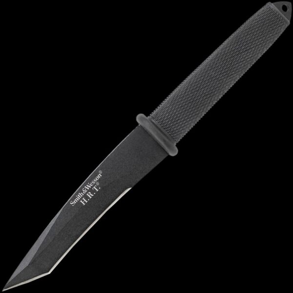Smith & Wesson 9" H.R.T Tanto Boot Knife w/Leather Sheath