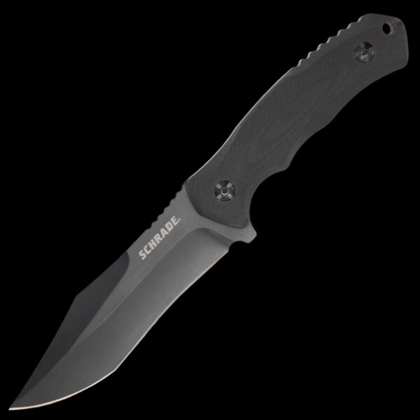 Schrade G10 Black Modified Drop Fixed