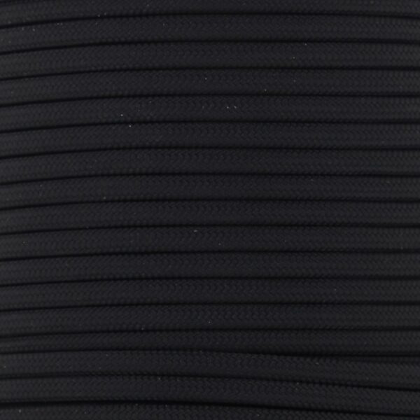 Gorilla Cord Type III 550 Paracord - Black #016 - 1m