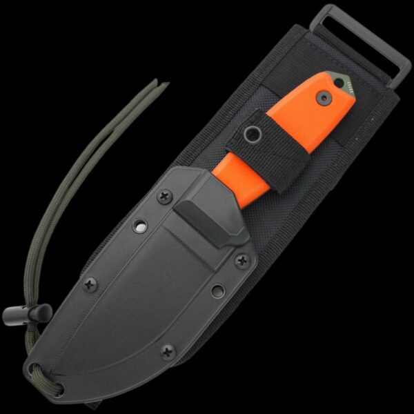 ESEE-3P-MB-OD, Plain Edge (Orange) w/Molle Back - Image 2