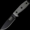 ESEE-4P-B, Plain Edge (Black)