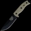 ESEE-5P-E, Plain Edge, Black Blade