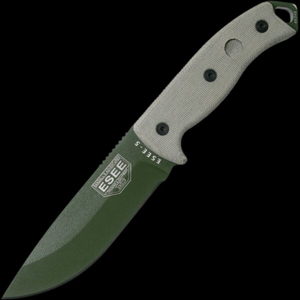 ESEE-5P-OD-E, Plain Edge, OD Blade