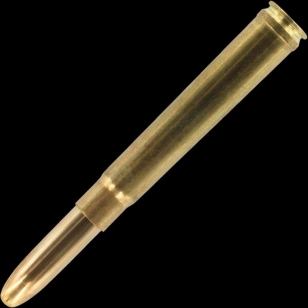 Fisher Space Pen .375 Bullet - Brass with a Genuine .375 H&H Shell Casing Cap - Image 3