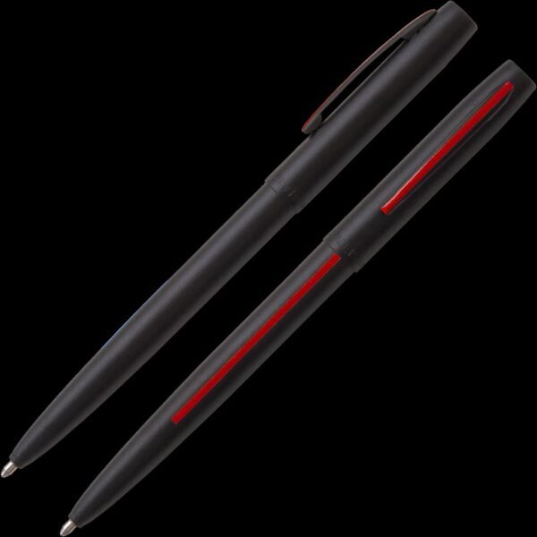 Fisher Space Pen Non-Reflective Matte Black Fireman Cap-O-Matic Space Pen