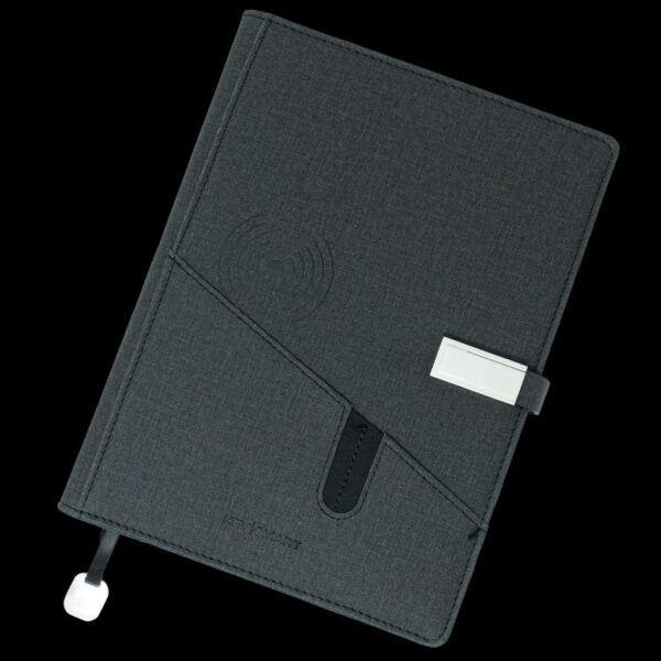 KeySmart ChargeBook Notebook Organizer With Wireless Charger
