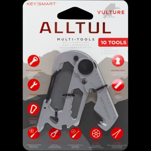 KeySmart Alltul Multitool Animal Series | Stainless Steel | Vulture - Image 2