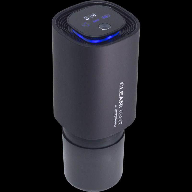 KeySmart CleanLight™ Air Pro Ionic UV Air Purifier with Air Quality