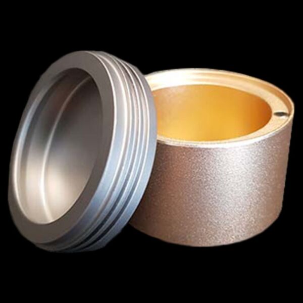 TEC Accessories Inc Min-E-Vault Storage Container, Rose Gold
