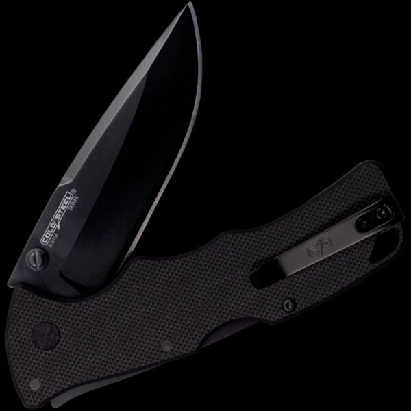 Cold Steel Verdict AUS10A Spear Point Black DLC Finish Black G-10 Handle - Image 3