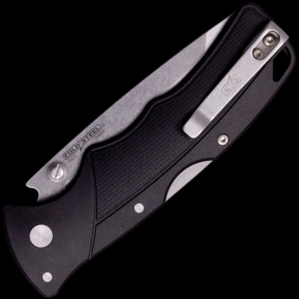 Cold Steel Verdict 4116SS Tanto Point Stonewash Finish Black GFN Handle - Image 2