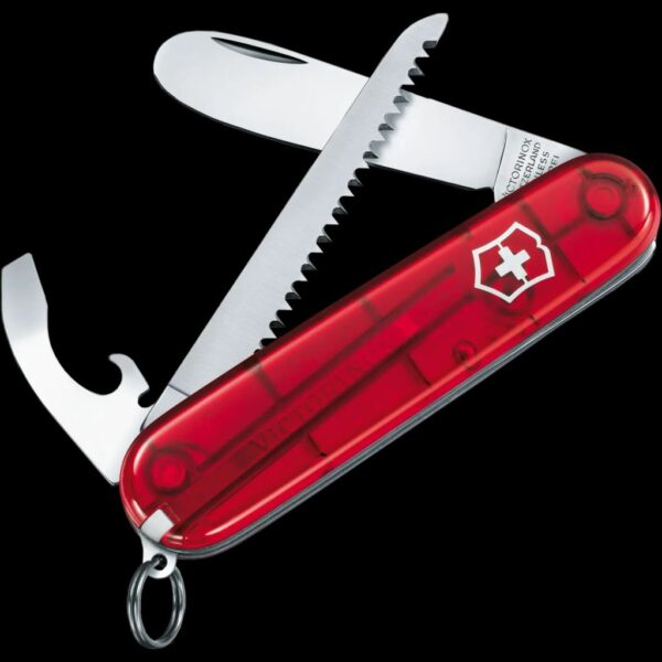 My First Victorinox, Red Transparent