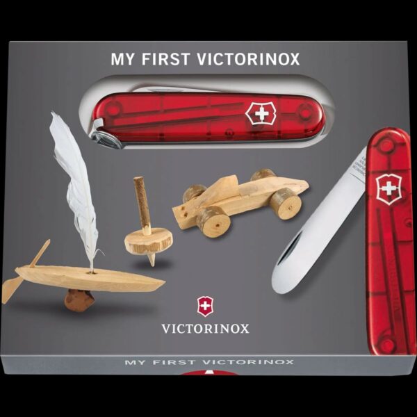 My First Victorinox, Red Transparent - Image 2