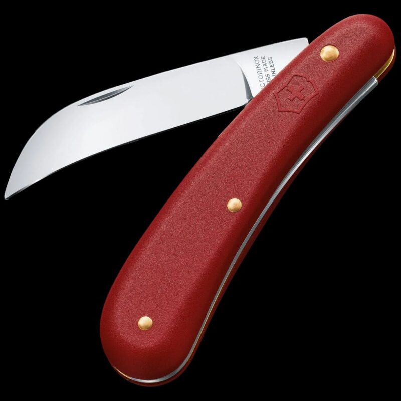 Victorinox Pruning Knife, S, Red Blades.co.uk