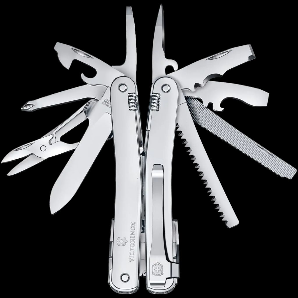 Victorinox Swiss Tool Spirit MX Clip silver Blades