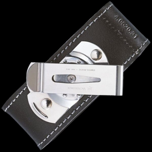 Victorinox Belt Pouch, 97 mm, Black, Rotating Clip - Image 2