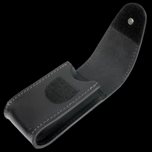 Victorinox Belt Pouch, Leather, 97 mm, Black, Rotating Clip - Image 3