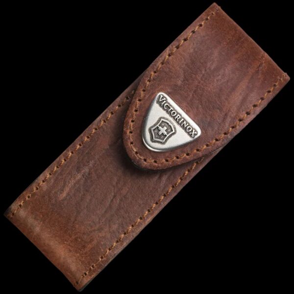 Victorinox Pouch, Leather, 102 mm, Brown