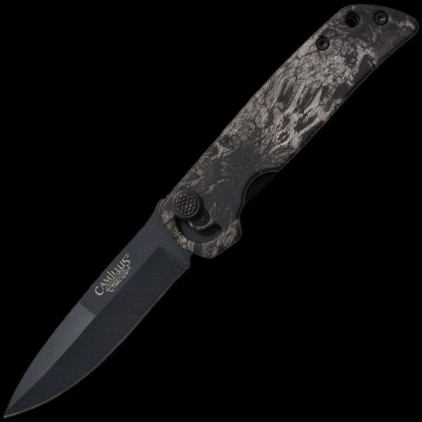 Camillus Cuda Mini 6.75" Folding Knife, Prym1 Camo