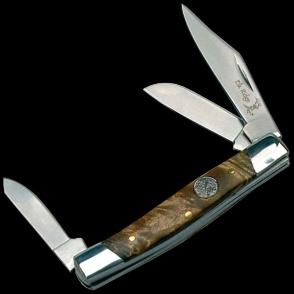 Elk Ridge Maple Burl Stockman