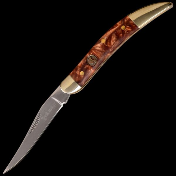 Elk Ridge Folding Knife w/Nickel Bolsters