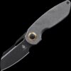 Kizer October Black Stonewashed Folding Knife