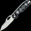 Kizer Cormorant Black/White G-10 Shape Pattern