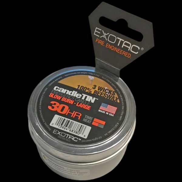 Exotac CandleTIN Large - Slow Burn