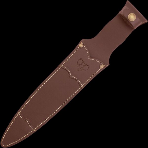 Cudeman Pakkawood Spear Point Hunting Dagger 105-R - Image 3