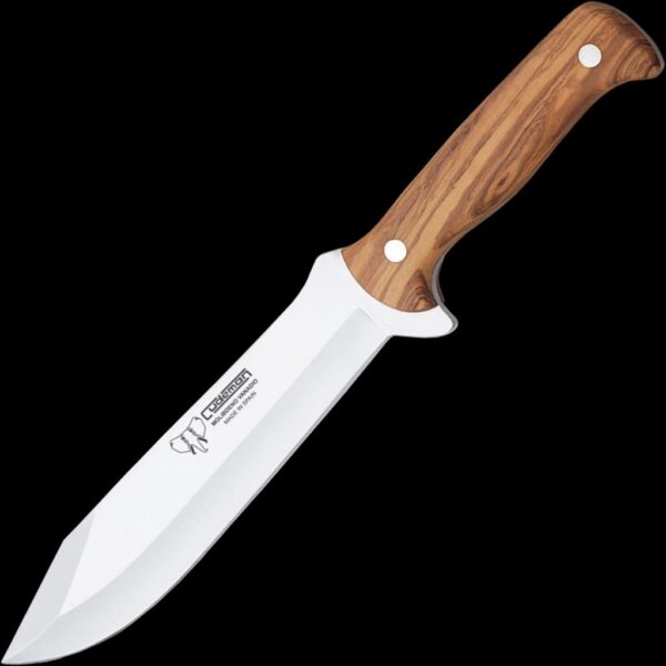 Cudeman 117-L Olive Wood Hunting Knife