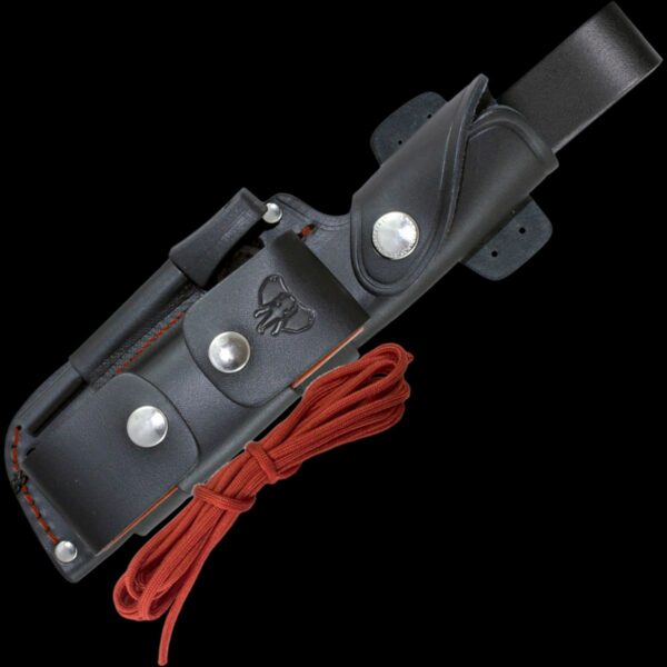 Cudeman JJSK-2 Survival Knife Black w/Kit - Image 2