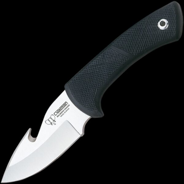 Cudeman Black Anti-slip Fixed Blade Knife