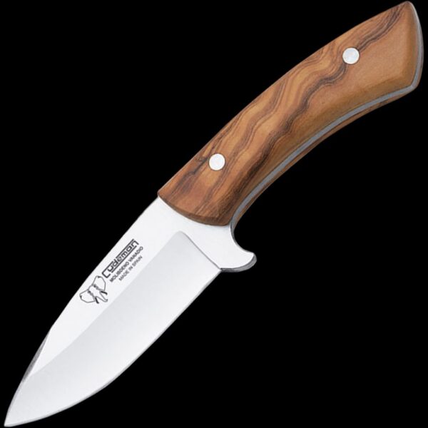 Cudeman Olive Wood Hunting Knife 133-L