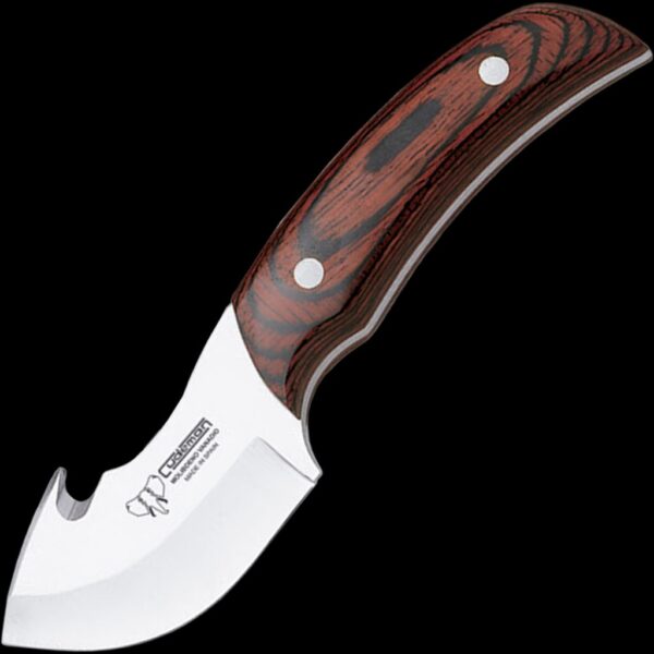 Cudeman Pakkawood Gut Hook Fixed Blade Knife