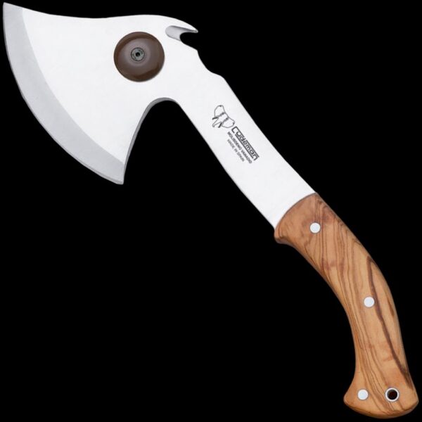 Cudeman Olive Wood Weighted Pro Hunting Axe 167-L
