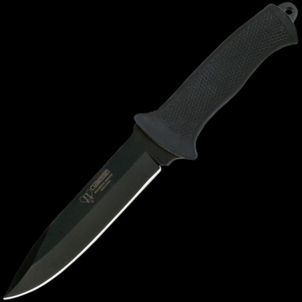Cudeman Heavy Duty Rubber Survival Knife Black 177-N