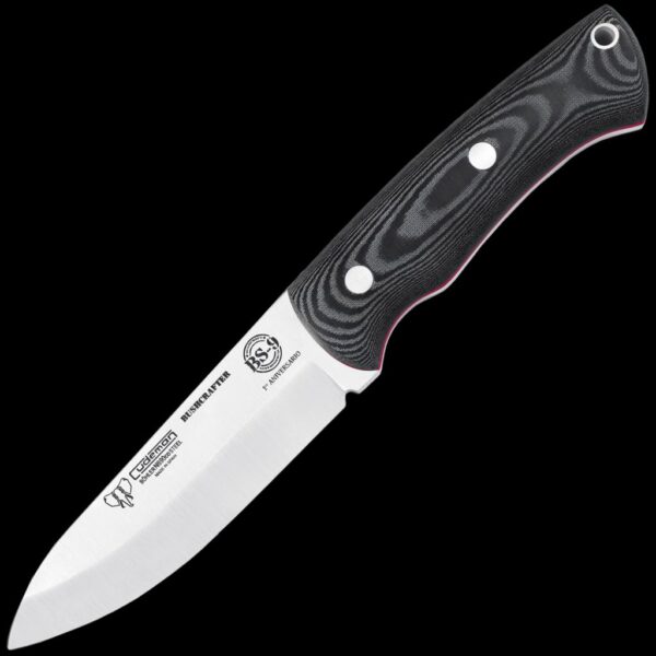 Cudeman BS9 Bushcrafter Black Micarta w/Kit