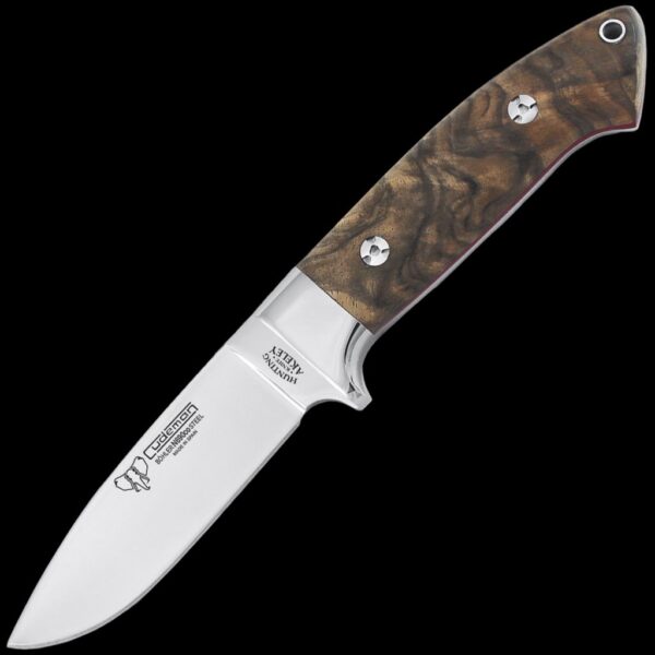 Cudeman Akeley Walnut Fixed Blade Knife