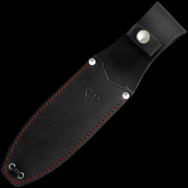 Cudeman Cadet Black w/Leather Sheath - Image 2