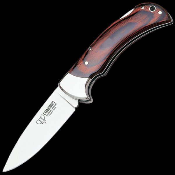 Cudeman 3.74" Pakkawood Pocket Knife