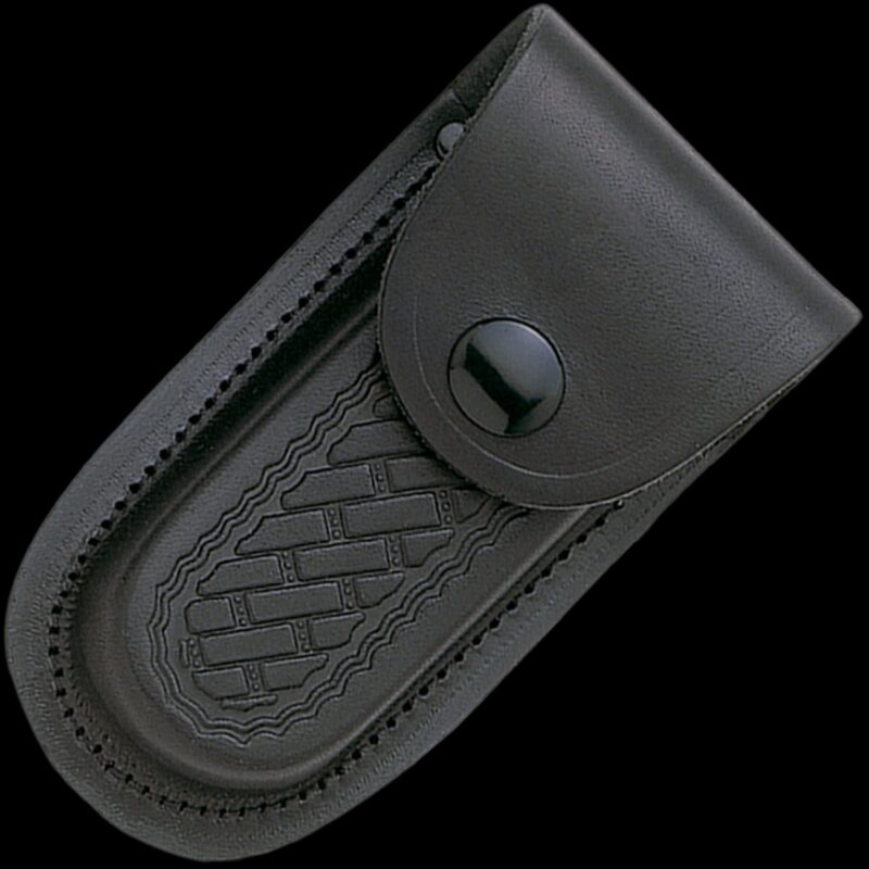 Cudeman Pakkawood Pocket Knife Leather Pouch Blades.co.uk