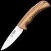 Cudeman Olive Wood Back Lock Folder