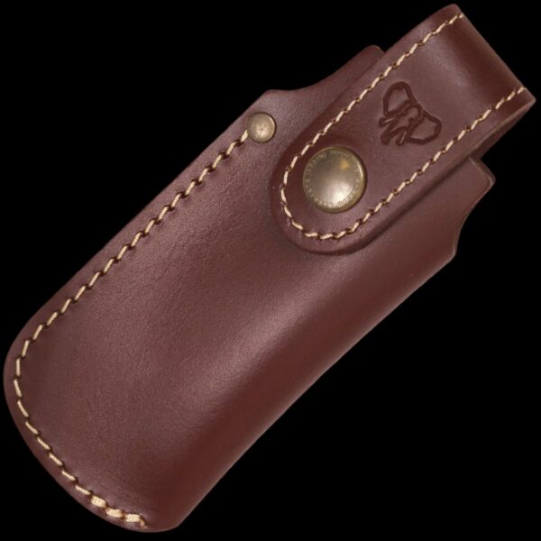 Cudeman Windstar Olive Wood Folding Knife with Sheath - Image 3